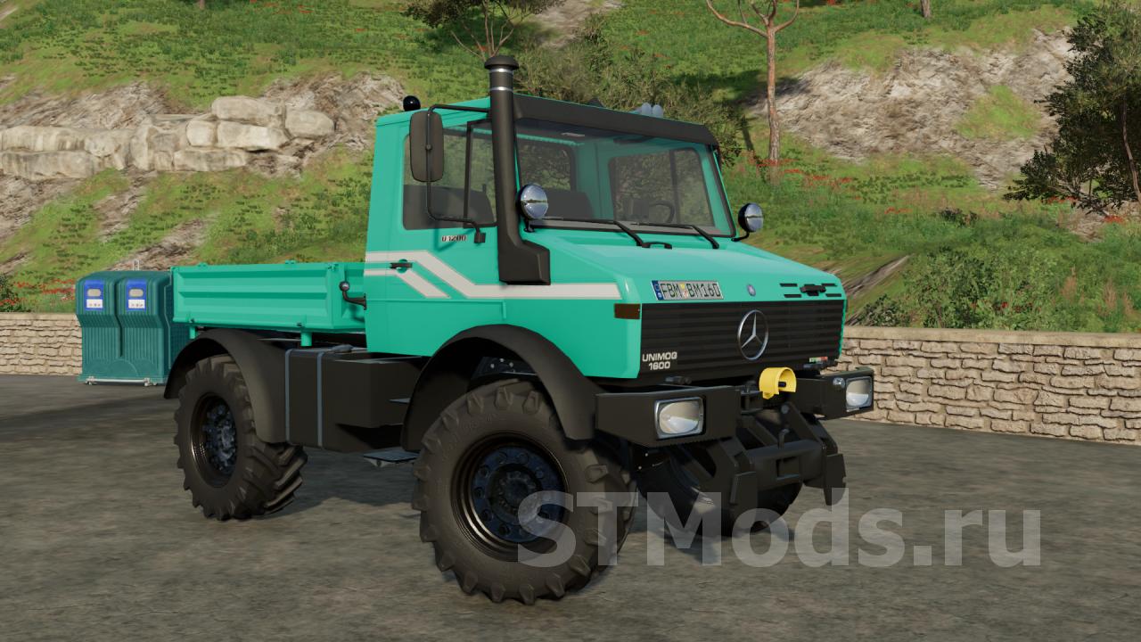 Скачать мод Unimog U1200 U1400 U1600 версия 1100 для Farming Simulator 2022 V12x 6077