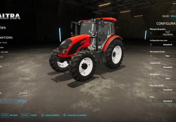 Мод Valtra A TGamer Serie 4 версия 1.0.0.2 для Farming Simulator 2022