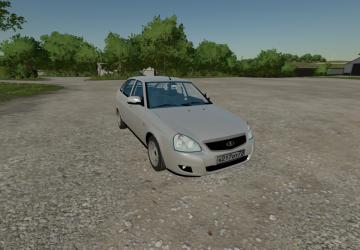 Мод ВАЗ 2172 «ПРИОРА» версия 1.2 для Farming Simulator 2022 (v1.14.0.0)