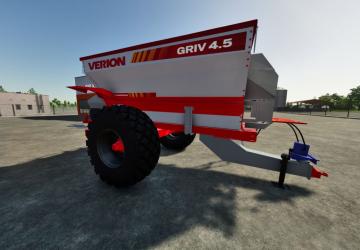 Мод Verion Grip 4.5 версия 1.0.0.0 для Farming Simulator 2022