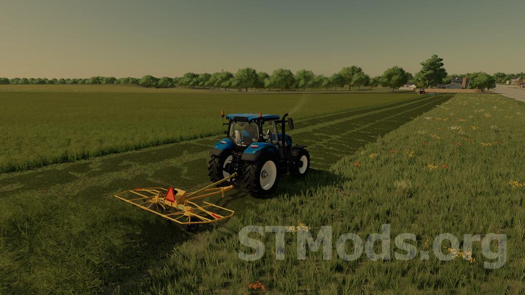 Скачать мод Vermeer Td100 Tedder версия 1000 для Farming Simulator 2022 1220