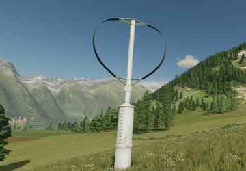 Мод Vertical Axis Wind Turbines версия 1.0.0.0 для Farming Simulator 2022