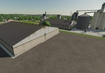 Мод Very Big Concrete Hall версия 1.0.0.0 для Farming Simulator 2022