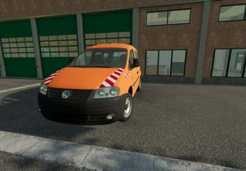 Мод Volkswagen Caddy 2007 версия 1.1.0.0 для Farming Simulator 2022