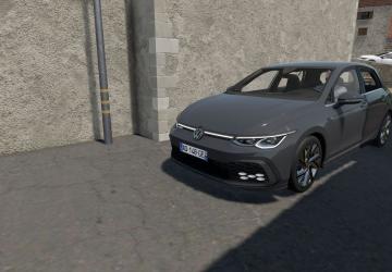 Мод Volkswagen Golf 8 GTD версия 1.0.0.2 для Farming Simulator 2022