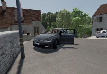 Мод Volkswagen Golf 8 GTD версия 1.0.0.2 для Farming Simulator 2022