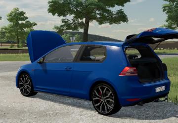 Мод Volkswagen Golf GTI 2014 версия 1.1 для Farming Simulator 2022 (v1.6x)