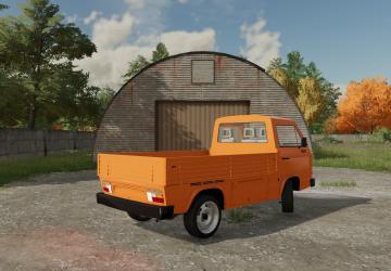 Мод Volkswagen T3 Flatbed версия 1.0.0.0 для Farming Simulator 2022 (v1.8x)