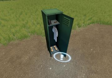 Мод Wardrobe Locker версия 1.0.0.0 для Farming Simulator 2022