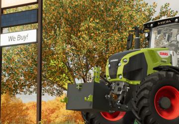 Мод Weight 1000kg версия 1.0.0.0 для Farming Simulator 2022