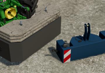 Мод Weight Pack 800KG-2250Kg версия 1.0.0.0 для Farming Simulator 2022