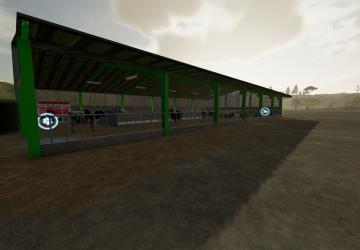 Мод Winter Cow Barn версия 1.1.0.0 для Farming Simulator 2022