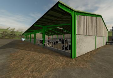 Мод Winter Cow Barn версия 1.1.0.0 для Farming Simulator 2022