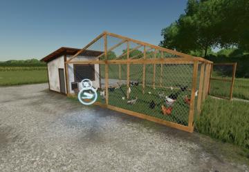 Мод Wired Chicken Coop версия 1.0.0.0 для Farming Simulator 2022