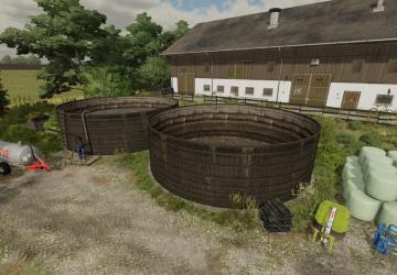 Мод Wooden Liquid Manure Tank версия 1.0.0.0 для Farming Simulator 2022