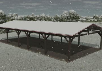 Мод Wooden Machine Shed версия 1.0.1.0 для Farming Simulator 2022