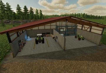 Мод Workshop And Storage версия 1.0.0.0 для Farming Simulator 2022