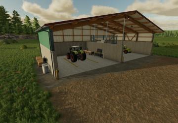 Мод Workshop And Storage версия 1.0.0.0 для Farming Simulator 2022