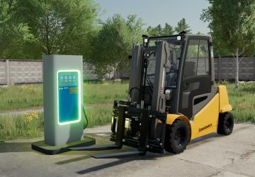 Мод Зарядная станция Hardness версия 1.0.0.0 для Farming Simulator 2022 (v1.8x)