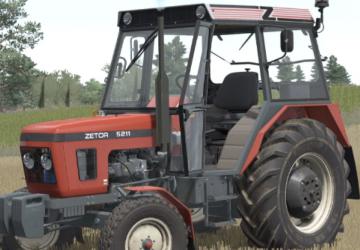 Мод Zetor 5211 версия 1.0.0.0 для Farming Simulator 2022