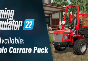 Вышло дополнение Antonio Carraro Pack для FS22 + трейлер