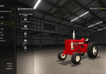 Мод 1967 Farmall IH 1206 версия 1.0.0.6 для Farming Simulator 2025