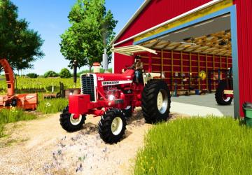 Мод 1967 Farmall IH 1206 версия 1.0.0.6 для Farming Simulator 2025