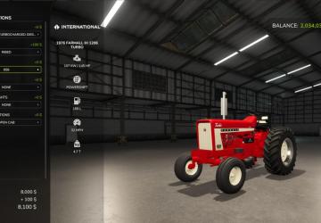 Мод 1967 Farmall IH 1206 версия 1.0.0.6 для Farming Simulator 2025