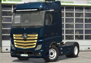 Мод 2020 Mercedes Benz Actros версия 1.0.0.0 для Farming Simulator 2025