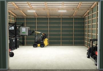 Мод 40x120 Implement Shed версия 1.0.0.0 для Farming Simulator 2025