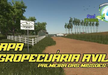 Карта «Agropecuária Avila» версия 1.0.0.0 для Farming Simulator 2025