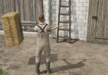 Мод Bale Hand Fork версия 1.0.0.0 для Farming Simulator 2025