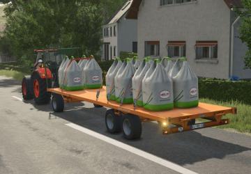 Мод Bale Trailer Dangreville версия 1.0.0.0 для Farming Simulator 2025