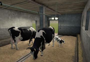 Мод Barn With Cowshed версия 1.0.0.0 для Farming Simulator 2025