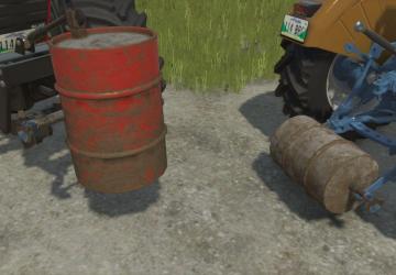 Мод Barrel Weights Pack версия 1.0.0.0 для Farming Simulator 2025
