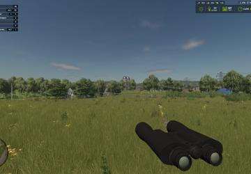 Мод Бинокль версия 1.0.0 для Farming Simulator 2025 (v1.18)