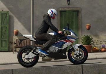 Мод BMW S1000RR (2018) версия 1.0.0.0 для Farming Simulator 2025
