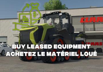 Мод Buy leased equipment версия 1.0.2.0 для Farming Simulator 2025