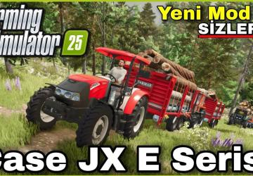 Мод Case IH JXE Series версия 1.0.0.0 для Farming Simulator 2025