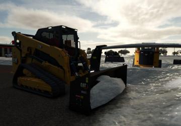 Мод CAT SR421 Snowblower версия 1.1.0.0 для Farming Simulator 2025