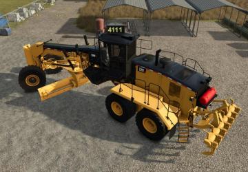 Мод Caterpillar 18m3 версия 1.0.0.0 для Farming Simulator 2025