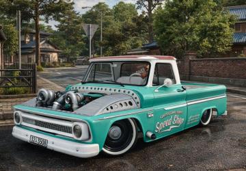 Мод Chevrolet C10 1966 версия 1.0.0.0 для Farming Simulator 2025