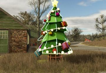 Мод Christmas Tree версия 1.0.0.0 для Farming Simulator 2025