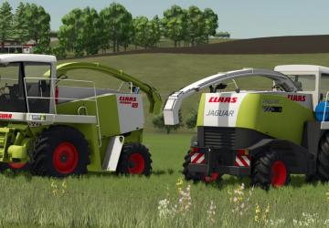 Мод Claas Jaguar 800 Series версия 1.0.0.0 для Farming Simulator 2025