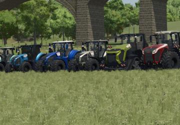 Мод Claas Tractor Pack версия 1.0.0.0 для Farming Simulator 2025