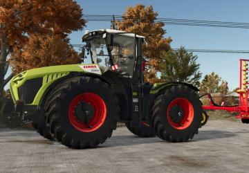 Мод Claas Xerion 4200 - 5000 версия 1.1.0.2 для Farming Simulator 2025