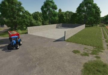 Мод Concrete BunkerSilos версия 1.1.0.0 для Farming Simulator 2025