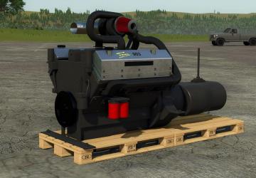 Мод Cummins 903 V8 Turbo версия 1.0.0.0 для Farming Simulator 2025