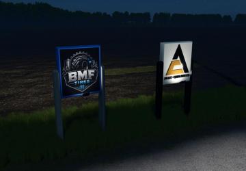 Мод Dealership Signs версия 1.0.0.0 для Farming Simulator 2025