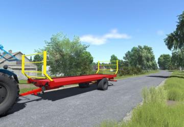 Мод Demarest flatbed trailer версия 1.0.0.1 для Farming Simulator 2025